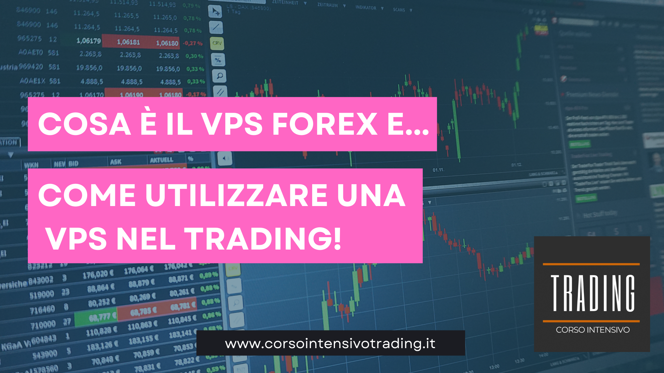Che cos'è il VPS Forex e come utilizzare una VPS per il trading Forex