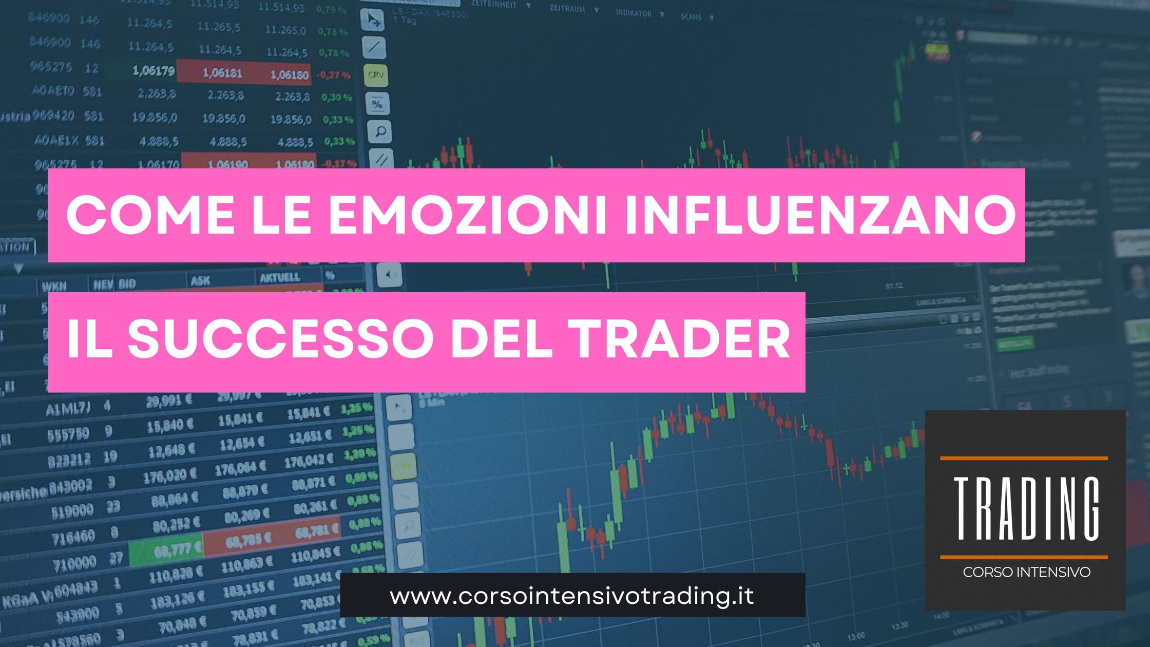 Come le Emozioni Influenzano il Successo del Trader