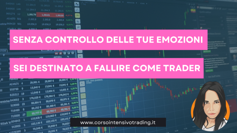 La Verità sul Trading: Senza Controllo delle Tue Emozioni, Sei Destinato a Fallire